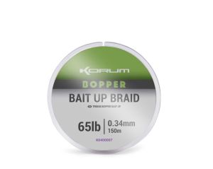 Korum Šnúra Bopper Bait Up Braid 150m 0,34mm 65lb